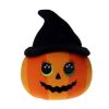 TY Squish-A-Boos Plush - RAMONA the Pumpkin (Small Size - 10 inch) (Mint)