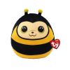 TY Squish-A-Boos Plush - ZINGER the Bumble Bee (Small Size - 10 inch) (Mint)
