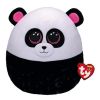 TY Squish-A-Boos Plush - BAMBOO the Panda Bear (12 inch) (Mint)