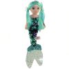 TY Sea Sequins Plush Mermaid - WAVERLY (Regular Size - 10 inch) (Mint)