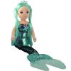 TY Sea Sequins Plush Mermaid - WAVERLY (LARGE Size - 36 inch) (Mint)