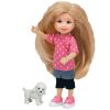 TY Li'l Ones - AWESOME ASHLEY with White Poodle (4 inch) (Mint)