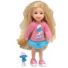 TY Li'l Ones - SMURF with Girl Doll (4 inch) (Mint)