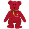 TY Beanie Baby - ALABAMA the Bear (8.5 inch) (Mint)