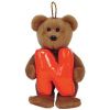 TY Alphabet Beanie Baby - N (5.5 inch) (Mint)