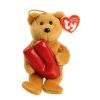 TY Alphabet Beanie Baby - V (5.5 inch) (Mint)