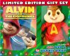 TY Beanie Baby - ALVIN the Chipmunk - (BOX SET SEALED with DVD) (Mint)