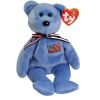 TY Beanie Baby - AMERICA the Bear (Blue Version) (8.5 inch) (Mint)