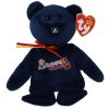 TY Beanie Baby - MLB Baseball Bear - ATLANTA BRAVES (8.5 inch) (Mint)