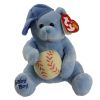 TY Beanie Baby - BABY BOY the Bear (Baseball Hat & Ball) (7 inch) (Mint)