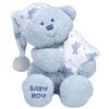 TY Beanie Baby - BABY BOY the Bear (with PJ hat & Pillow) (6.5 inch) (Mint)