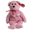 TY Beanie Baby - BABYGIRL the Bear (with Stork & It's a Girl on Chest) (8.5 inch) (Mint)