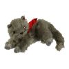 TY Beanie Baby - BEANI the Gray Cat (7 inch) (Mint)