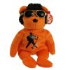 TY Beanie Baby - BEANIE HOUSE ROCK the Elvis Bear (8.5 inch) (Mint)