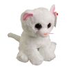 TY Beanie Baby - BIANCA the White Cat (Big Eye Version) (7 inch) (Mint)