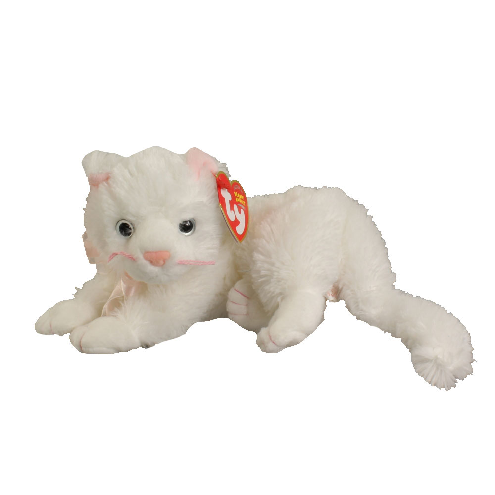 White cat deals ty beanie baby