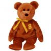 TY Beanie Baby - BILLIONAIRE Bear #4 (Signed by TY Warner)