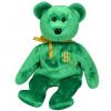 TY Beanie Baby - BILLIONAIRE Bear #8 (Signed by TY Warner)