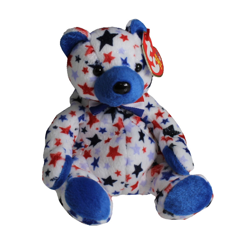 TY Beanie Baby - BLUE the Bear (7.5 inch - Mint): Sell2BBNovelties.com