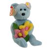 TY Beanie Baby - BLUEBONNET the Bear (8.5 inch) (Mint)