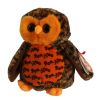 TY Beanie Baby - BOO WHO? the Owl (6 inch) (Mint)