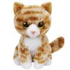 TY Beanie Baby - BOOTIES the Orange Tabby Cat (6 inch)