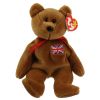 TY Beanie Baby - BRITANNIA the Bear (8.5 inch) (Mint)