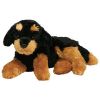 TY Beanie Baby - BRUTUS the Rottweiler Dog (Laying Version) (7 inch) (Mint)