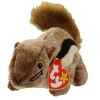 TY Beanie Baby - CHIPPER the Chipmunk (6.5 inch) (Mint)