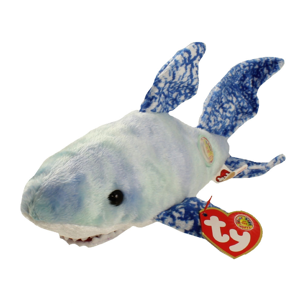 ty shark stuffed animal