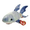 TY Beanie Baby - CHOMPERS the Shark  (7.5 inch - Mint)