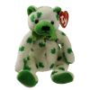 TY Beanie Baby - CLOVER the Irish Bear (7.5 inch) (Mint)