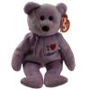 TY Beanie Baby - COLUMBUS the Bear (8.5 inch) (Mint)