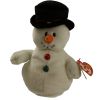 TY Beanie Baby - COOLSTON the Snowman (7 inch) (Mint)