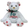 TY Beanie Baby - COURAGEOUS the Bear (7 inch) (Mint)