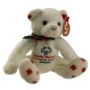 TY Beanie Baby - COURAGEOUSLY the Bear (7 inch) (Mint)