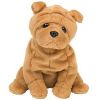 TY Beanie Baby - CRINKLES the Dog (5.5 inch) (Mint)