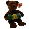 TY Beanie Baby - DAD the Bear (8.5 inch) (Mint)