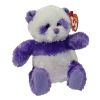 TY Beanie Baby - DANCY the Purple Panda Bear (4.5 inch - Mint)