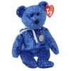 TY Beanie Baby - DECADE the Bear (Royal Blue Version) (8.5 inch) (Mint)