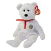 TY Beanie Baby - DECADE the Bear (White Version) (8.5 inch) (Mint)