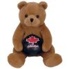 TY Beanie Baby - DEKE the Hockey Bear (7 inch) (Mint)