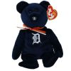 TY Beanie Baby - MLB Baseball Bear - DETROIT TIGERS (8.5 inch) (Mint)