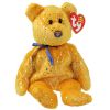 TY Beanie Baby - DISCOVER the Gold Bear (8.5 inch) (Mint)