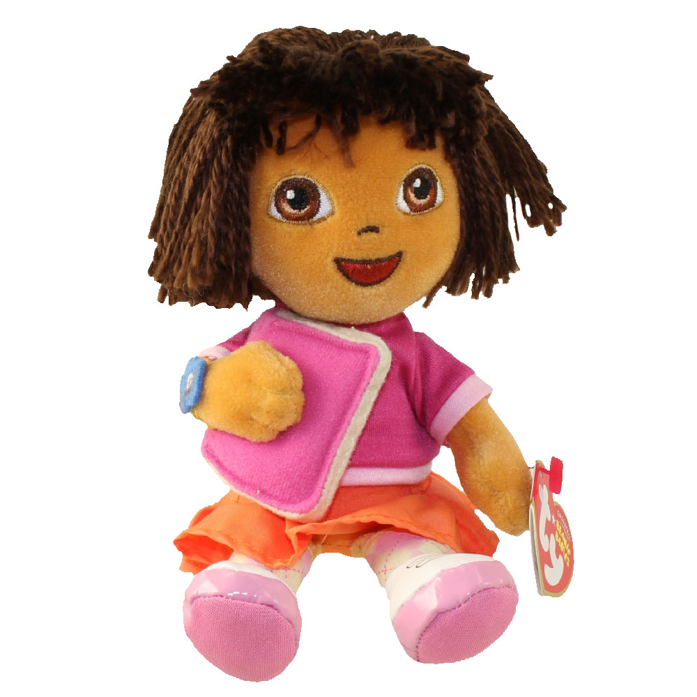 TY Beanie Baby - DORA the Explorer (Back to School Version) (7 inch ...