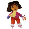 TY Beanie Baby - DORA the Explorer (Ice Skating Version) (8 inch) (Mint)