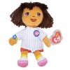 TY Beanie Baby - DORA the Explorer (CUBS UNIFORM - SGA 8-14-2009 - Mint)