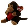 TY Beanie Baby - D'VINE the Monkey (7.5 inch) (Mint)