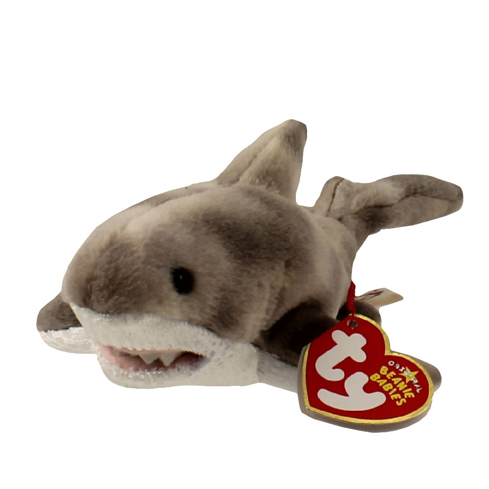 ty shark stuffed animal