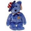 TY Beanie Baby - FOUNDERS the Bear  (8.5 inch - Mint)